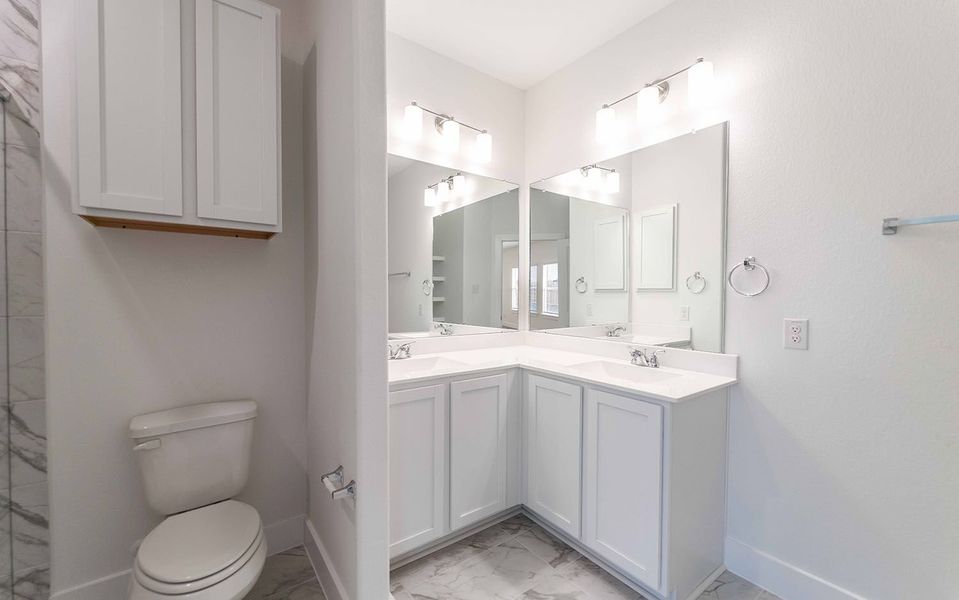 Furnished interior view inside a new home in River Ranch Meadows, Dayton (Image 6).