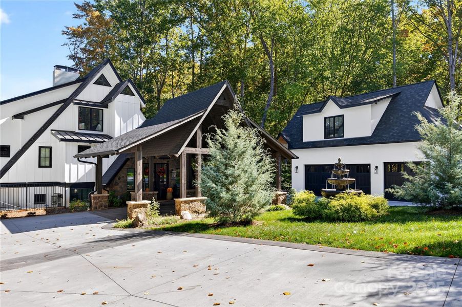 Front exterior of a new home in , Denver, NC, highlighting curb appeal (Image 2).