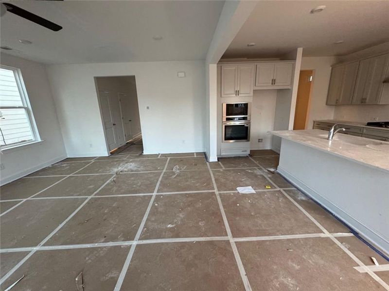 In-progress construction of a new home in The Village at Shallowford, Kennesaw, GA (Image 19).