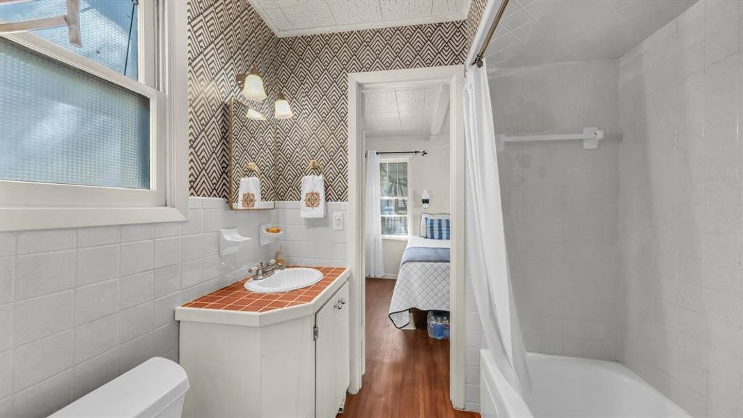 Furnished interior view inside a new home in , Graford (Image 17).