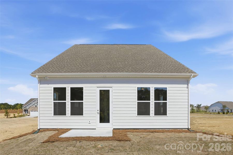 Rear of Home