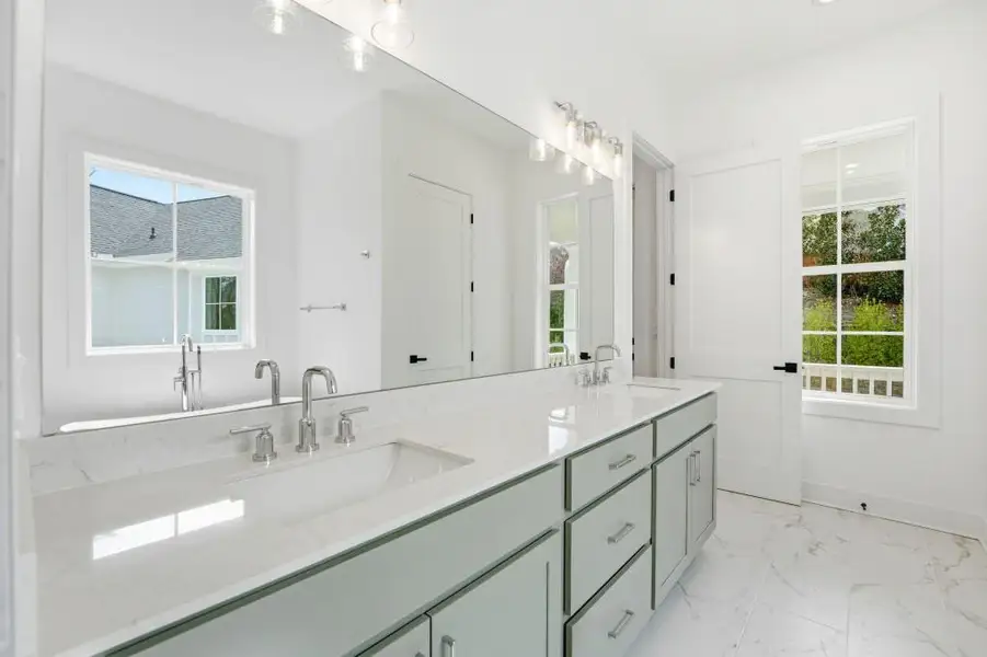 Furnished interior view inside a new home in , Roswell (Image 8).
