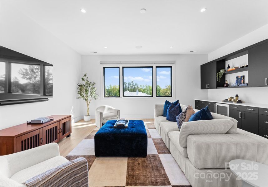 Furnished interior view inside a new home in , Weddington (Image 7).