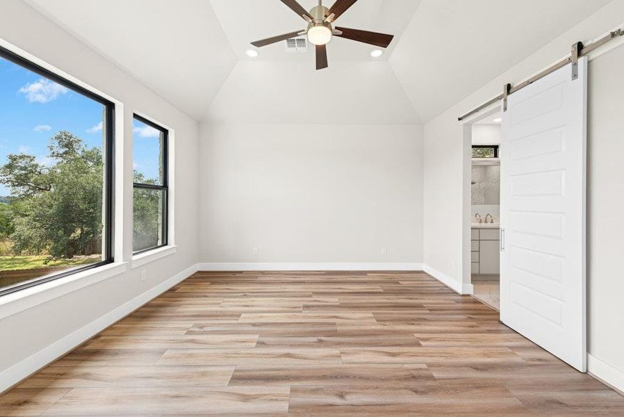 Spacious, unfurnished interior of a new home in Riverstone, Georgetown (Image 22). Spacious, unfurnished interior of a new home in Riverstone, Georgetown (Image 22).