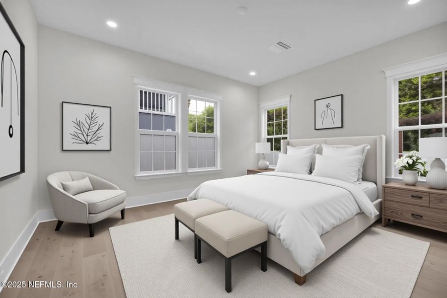 Furnished interior view inside a new home in , Atlantic Beach (Image 11). Furnished interior view inside a new home in , Atlantic Beach (Image 11).