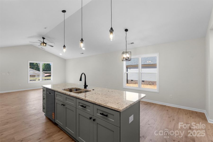 Furnished interior view inside a new home in , China Grove (Image 5).