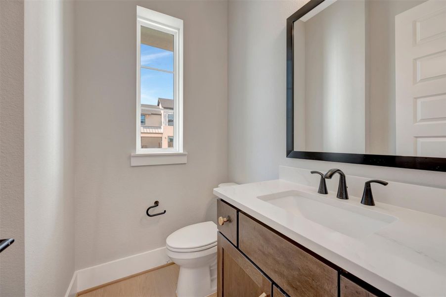 Furnished interior view inside a new home in Easthaven at Bridgeland Central - Vision Collection, Cypress (Image 3).