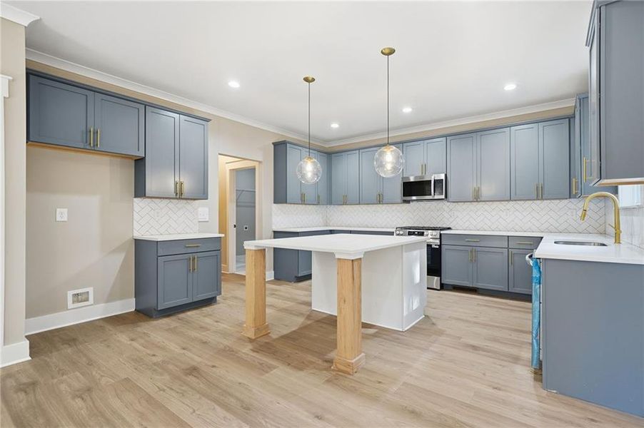 Furnished interior view inside a new home in , Canton (Image 10).