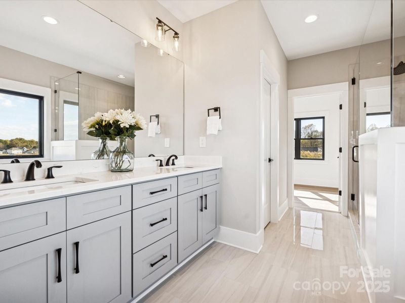 Furnished interior view inside a new home in , Salisbury (Image 16).