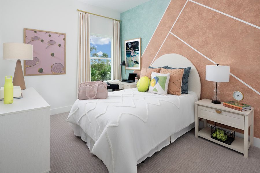 Representative furnished interior of a home built from the The Rubytail by David Weekley Homes in SeaFlower – Classic Homes, Bradenton (Image 4). Representative furnished interior of a home built from the The Rubytail by David Weekley Homes in SeaFlower – Classic Homes, Bradenton (Image 4).