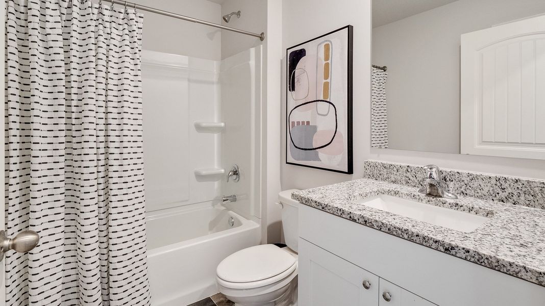 Furnished interior view inside a new home in Riggs Pointe, Millington (Image 22). Furnished interior view inside a new home in Riggs Pointe, Millington (Image 22).