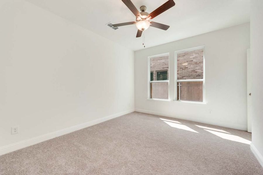 Representative unfurnished interior of a home built from the Wisteria by Pacesetter Homes in Elevon, Lavon (Image 19).