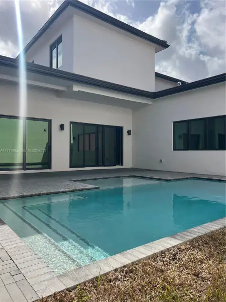 Exterior details and patio area of a home in , Hollywood (Image 3).