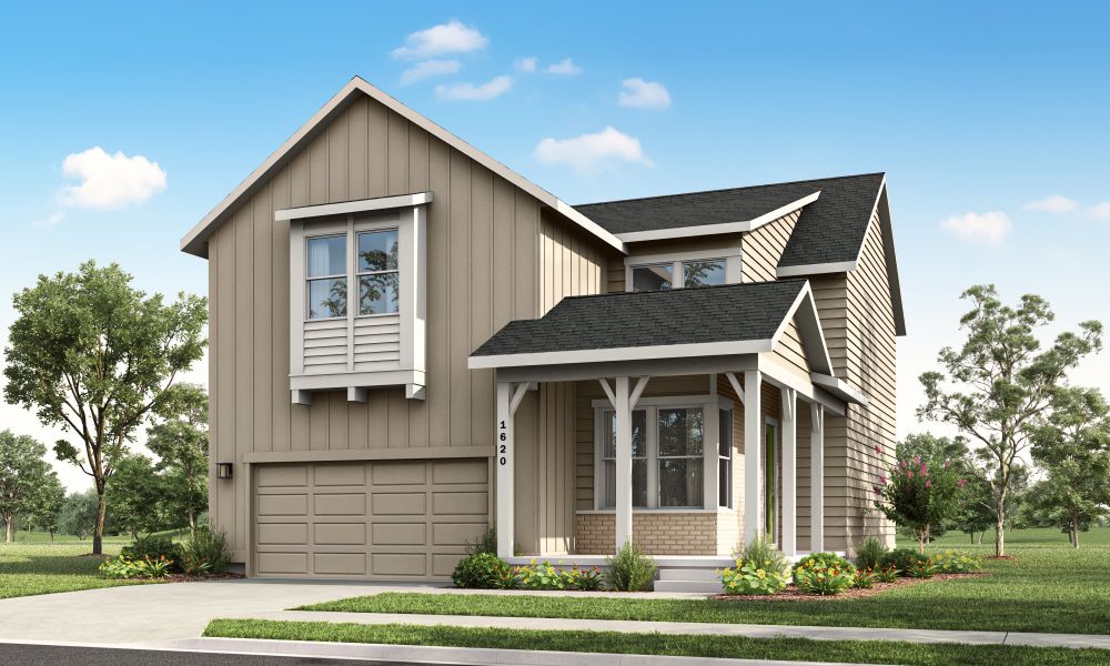 Representative exterior photo of a completed home built from the Twain by Hartford Homes in Prairie Song, Windsor, CO (Image 26). Representative exterior photo of a completed home built from the Twain by Hartford Homes in Prairie Song, Windsor, CO (Image 26).
