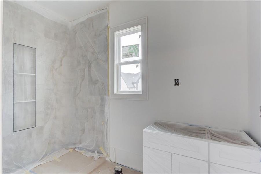 In-progress construction of a new home in , Buford, GA (Image 20).