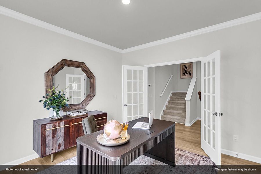 Furnished interior view inside a new home in Central Creek, Goose Creek (Image 38).