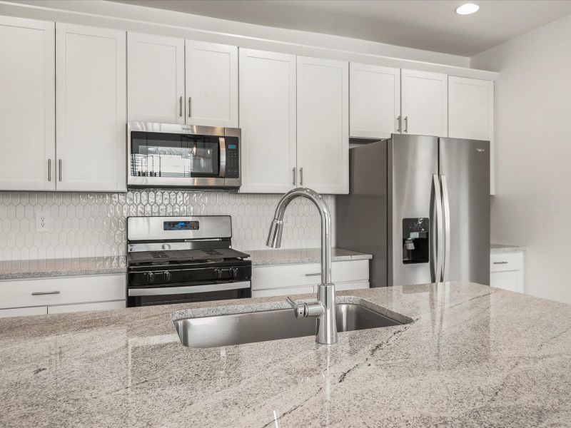 Furnished interior view inside a new home in Summerstone II, Marana (Image 4).