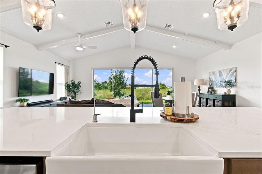 Furnished interior view inside a new home in Horizon Isle, Winter Garden (Image 17). Furnished interior view inside a new home in Horizon Isle, Winter Garden (Image 17).