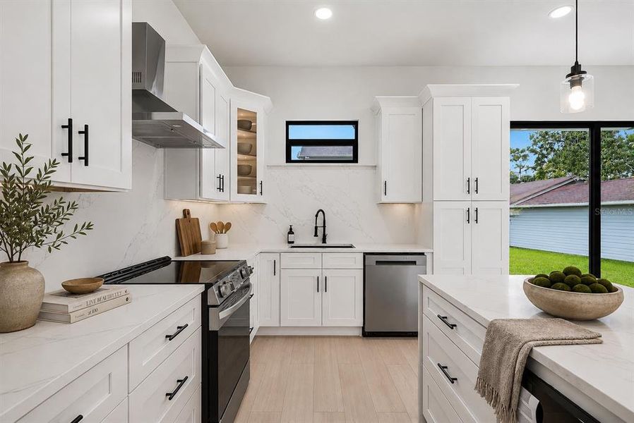 Furnished interior view inside a new home in , Tampa (Image 9).