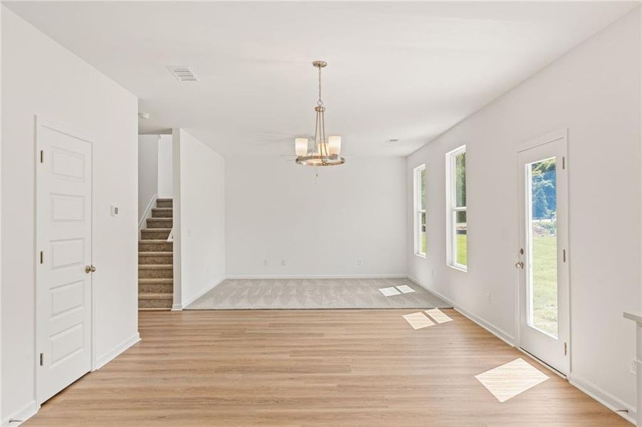 Spacious, unfurnished interior of a new home in Oakhill Estates, Adairsville (Image 23).
