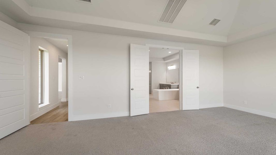 Spacious, unfurnished interior of a new home in Devonshire - Reserve 60', Forney (Image 24).