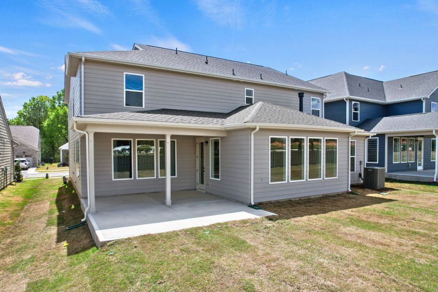 Representative exterior details of a home built from the Montadale by Pulte Homes in Parkside Crossing, Charlotte (Image 31). Representative exterior details of a home built from the Montadale by Pulte Homes in Parkside Crossing, Charlotte (Image 31).