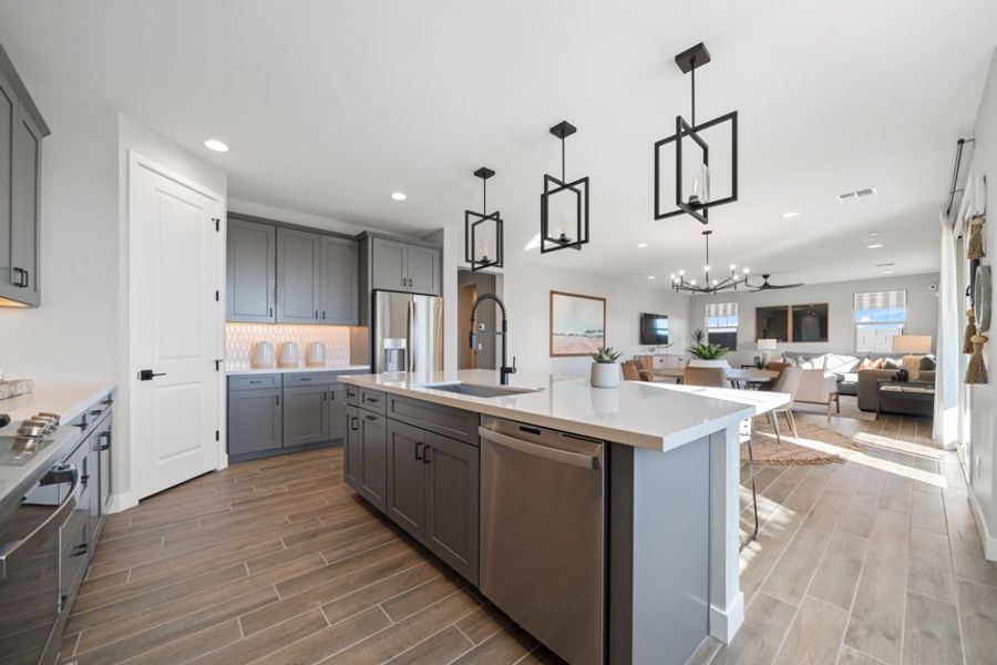 Furnished interior view inside a new home in Parkside, Avondale (Image 10).