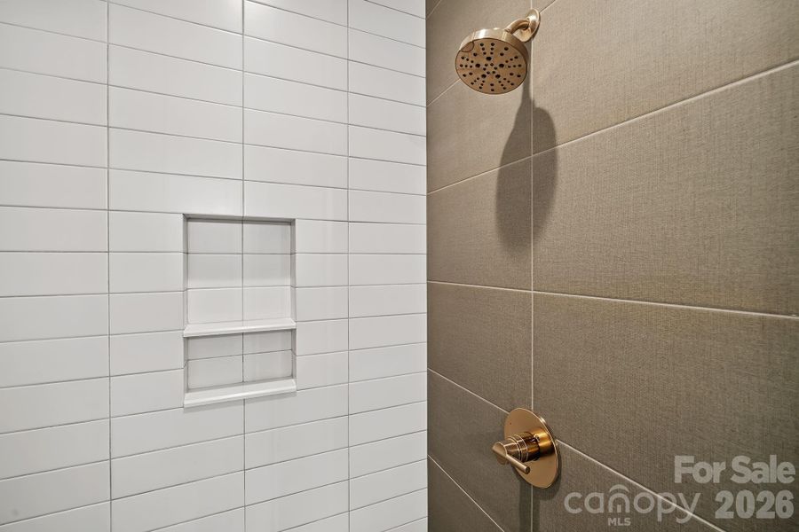 Similar Unit-Custom Tiled Shower in the Primary Suite