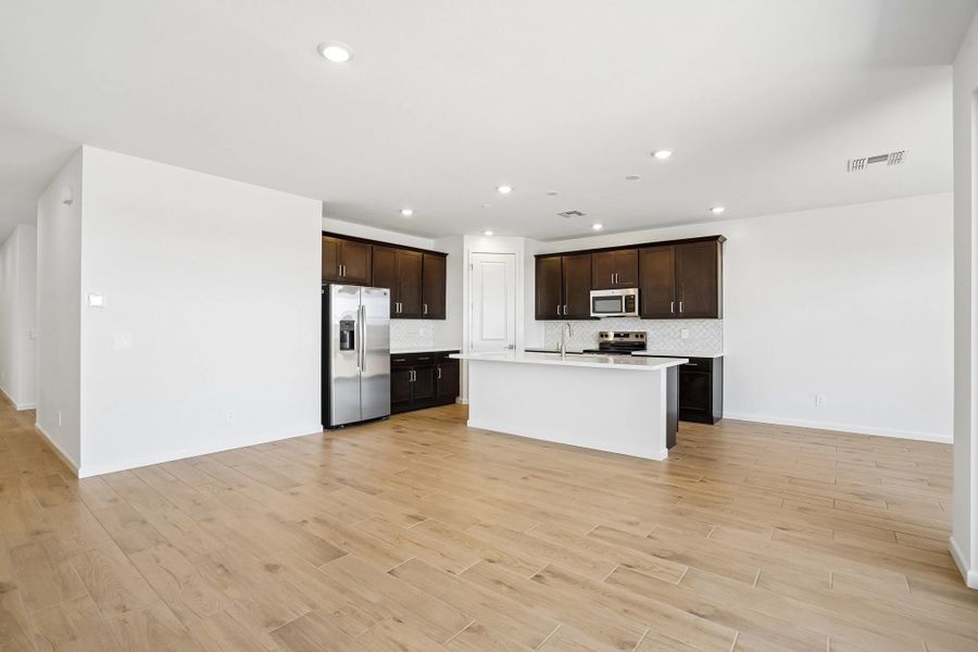 Kitchen with Roosevelt Finishes