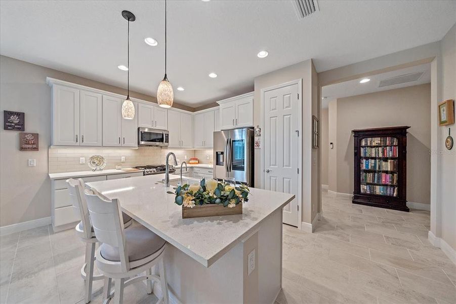 Furnished interior view inside a new home in The Laurels Villas, Parrish (Image 28).