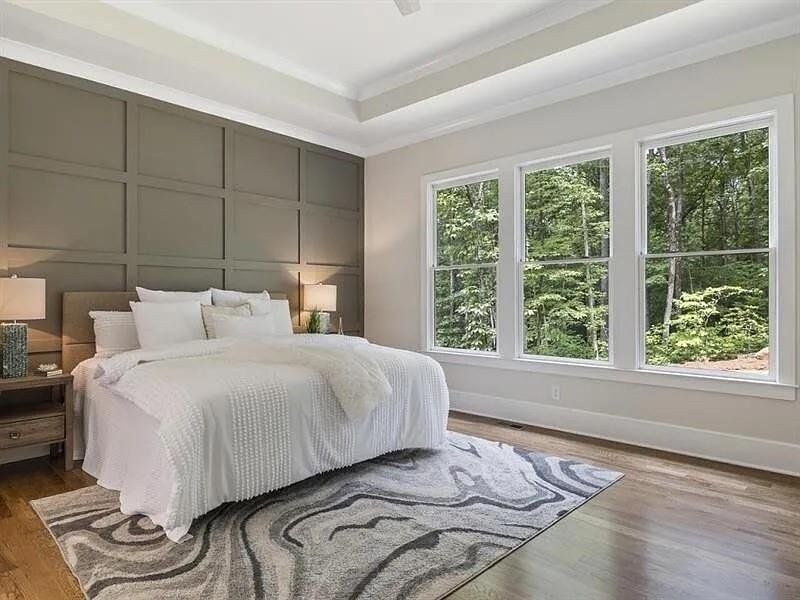 Furnished interior view inside a new home in , Woodstock (Image 42).