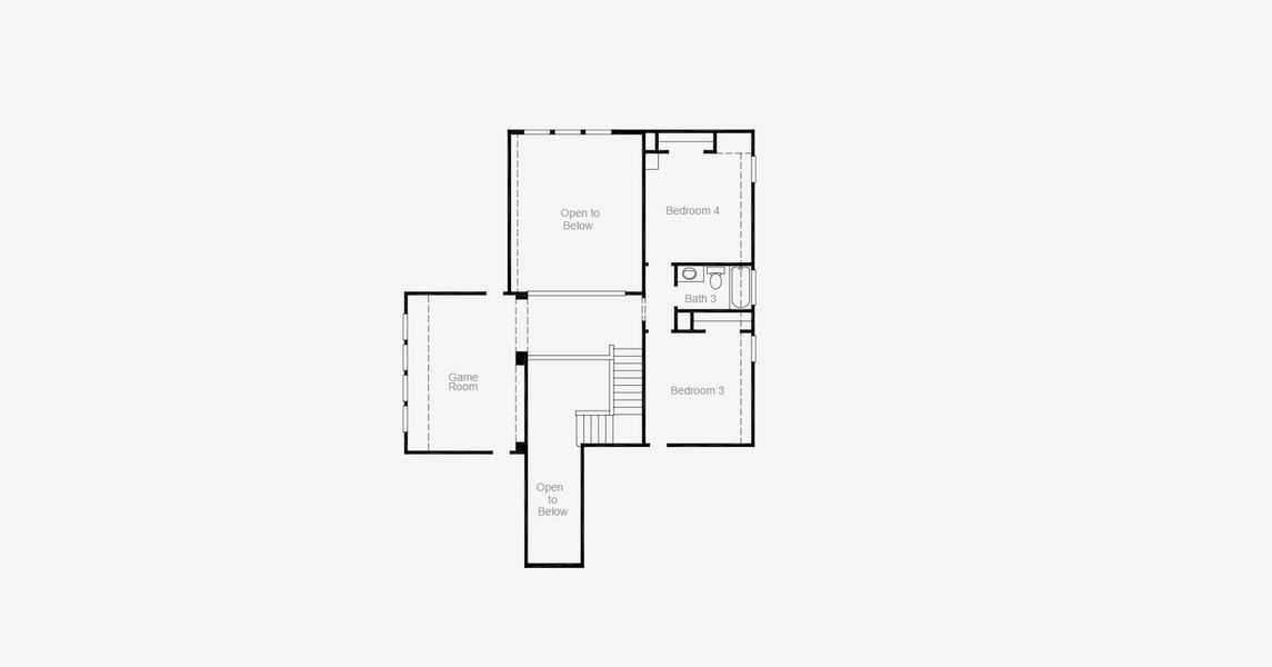 2D floor plan layout of this home in 6 Creeks, Kyle, TX (Image 3). 2D floor plan layout of this home in 6 Creeks, Kyle, TX (Image 3).