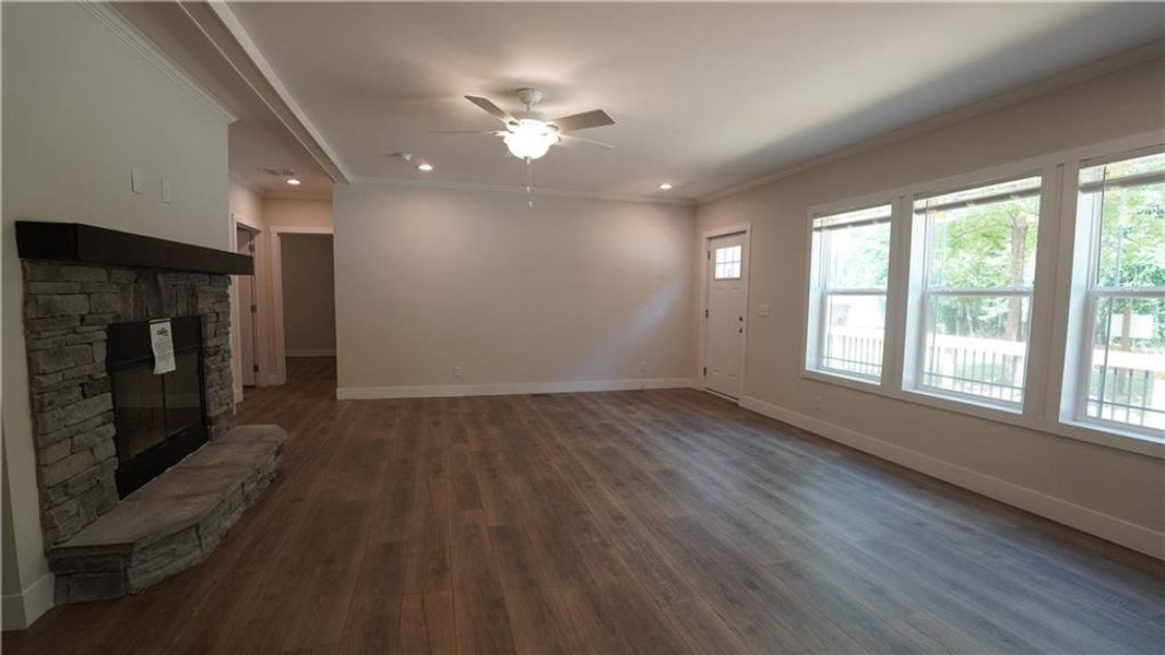 Spacious, unfurnished interior of a new home in , Ball Ground (Image 29).