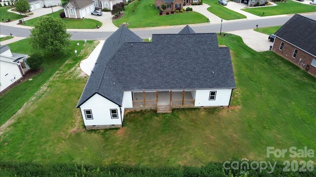 Exterior details and patio area of a home in , Shelby (Image 3).
