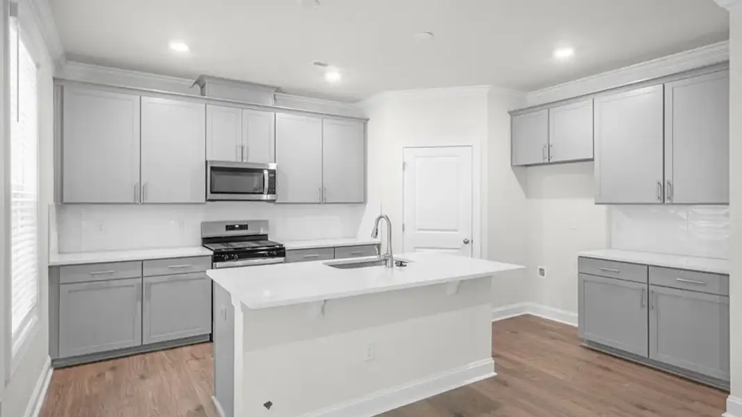 Furnished interior view inside a new home in Horton Park, Apex (Image 4).
