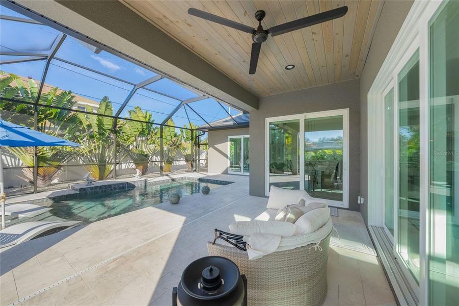 Exterior details and patio area of a home in , Venice (Image 22). Exterior details and patio area of a home in , Venice (Image 22).