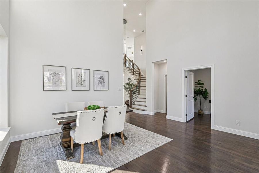 Furnished interior view inside a new home in , Keller (Image 8). Furnished interior view inside a new home in , Keller (Image 8).