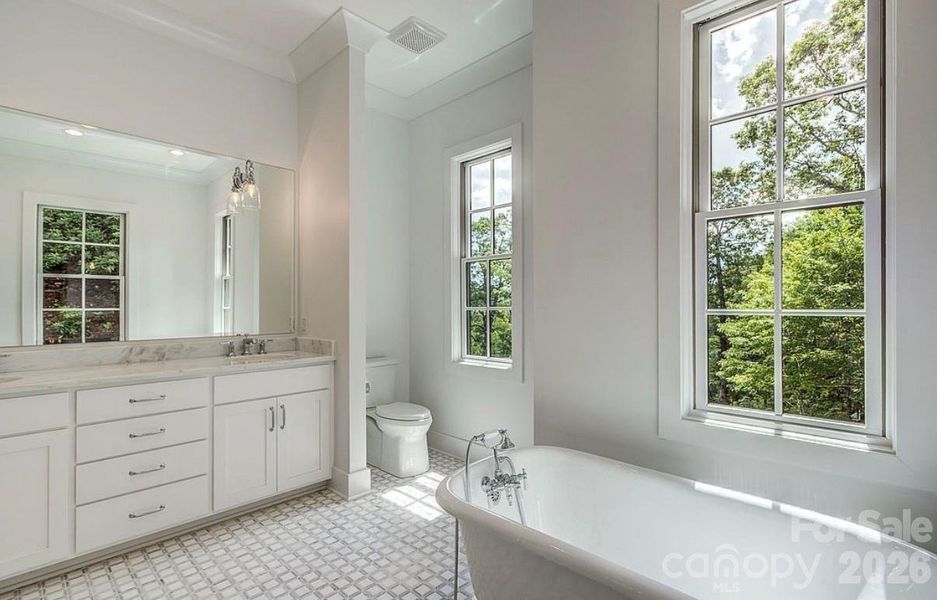 Furnished interior view inside a new home in , Newland (Image 6).