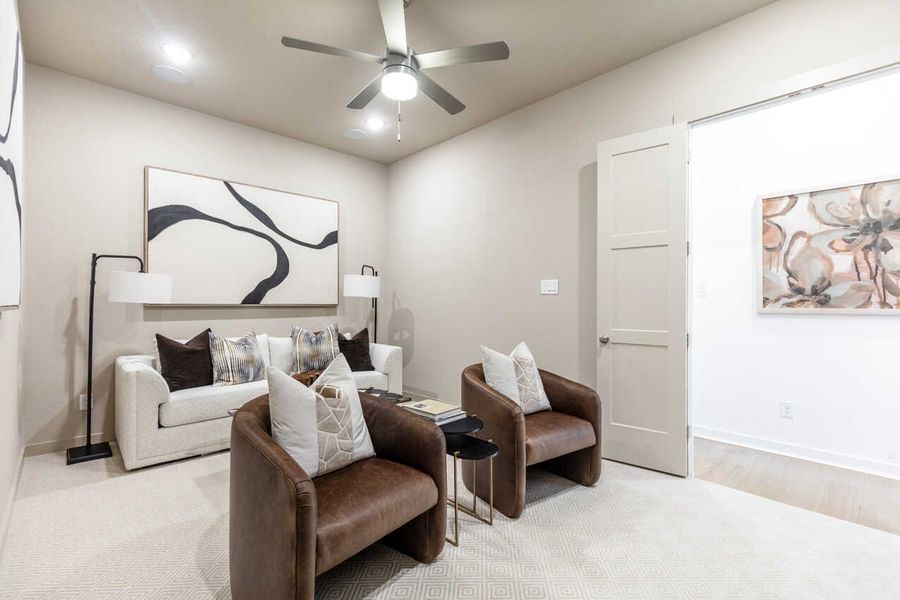 Representative Entertainment Room - some options shown Representative Entertainment Room - some options shown