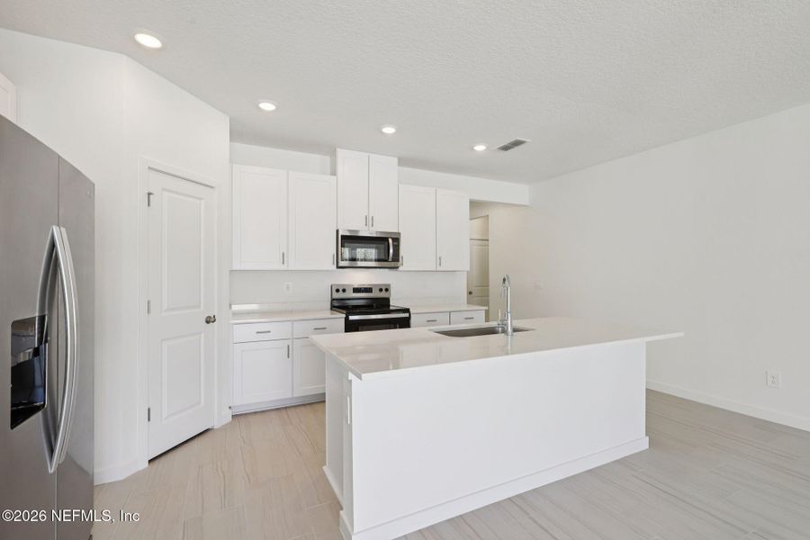 Furnished interior view inside a new home in , Palm Coast (Image 10).