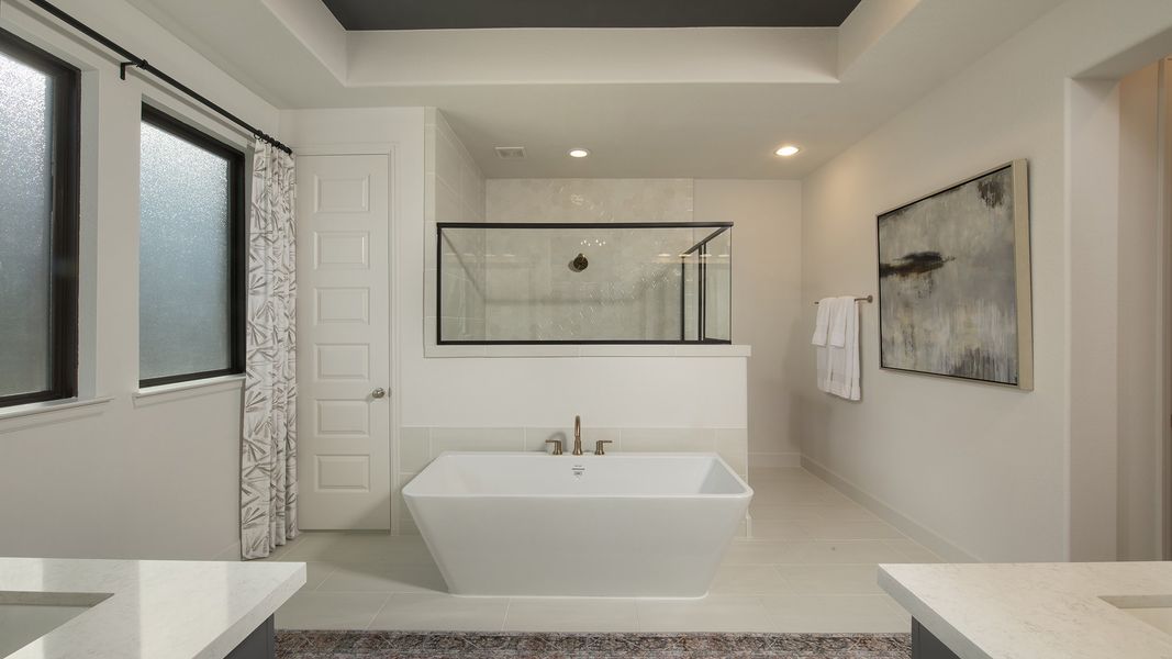 Representative furnished interior of a home built from the 3112W by Perry Homes in Lakes of Cane Island, Katy (Image 5). Representative furnished interior of a home built from the 3112W by Perry Homes in Lakes of Cane Island, Katy (Image 5).