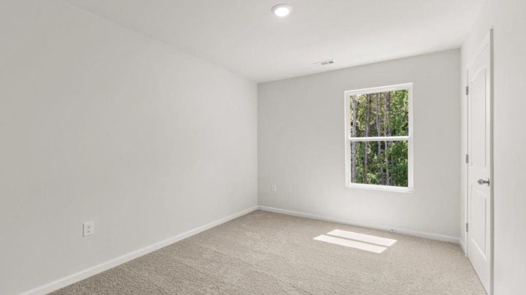 Spacious, unfurnished interior of a new home in Hughes Court, Dawsonville (Image 17). Spacious, unfurnished interior of a new home in Hughes Court, Dawsonville (Image 17).