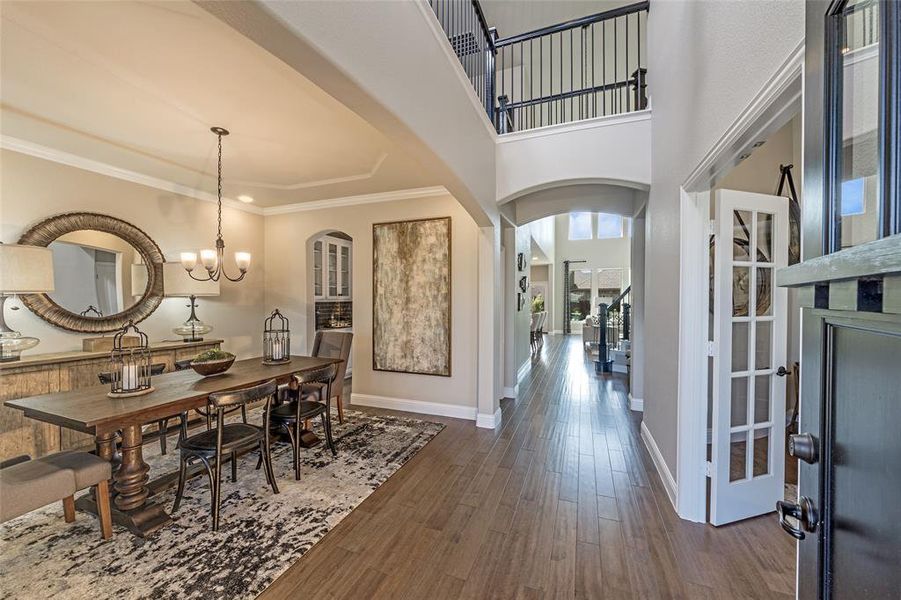 Beazer Homes Heath Golf and Yacht Club Madison Floorplan. This is not a photo of the actual home, but is a photo of the Madison floorplan.