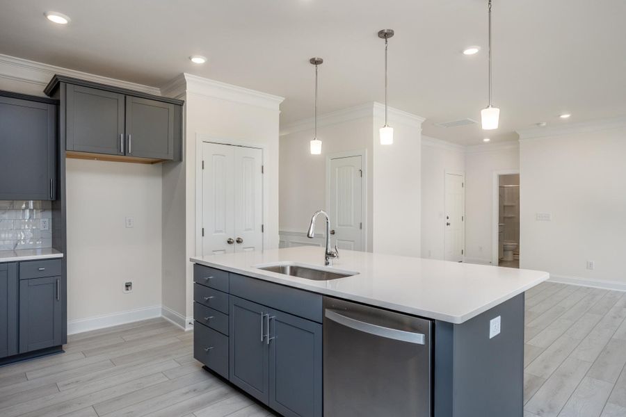 Furnished interior view inside a new home in 1158 Place, Wilson (Image 10).