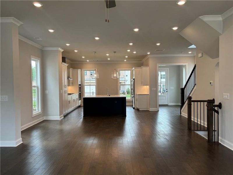 Spacious, unfurnished interior of a new home in Brackley Single Family, Cumming (Image 39).