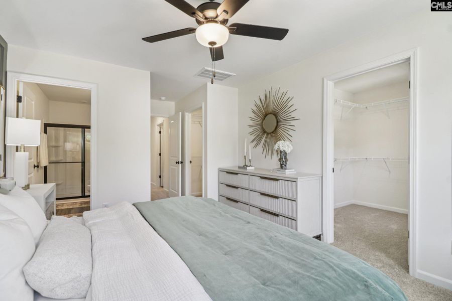 Furnished interior view inside a new home in Walker’s Trail, Lexington (Image 15).