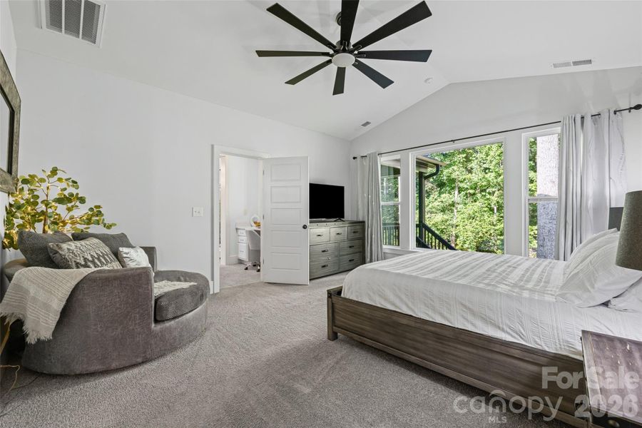 Furnished interior view inside a new home in , Clover (Image 17).