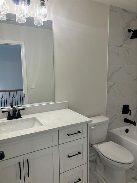 Furnished interior view inside a new home in , Buford (Image 25).