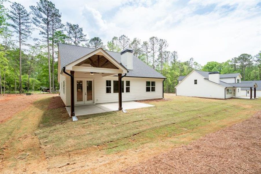 Front exterior of a new home in , Dallas, GA, highlighting curb appeal (Image 20).