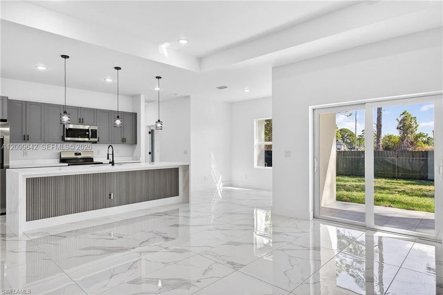 Furnished interior view inside a new home in , Lehigh Acres (Image 15).